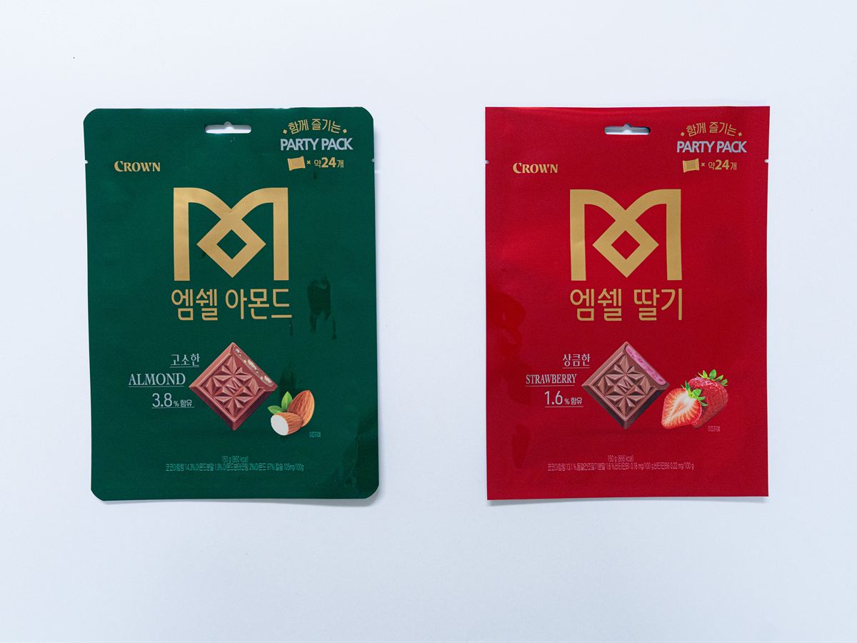 제과용 스탠드 지퍼 파우치